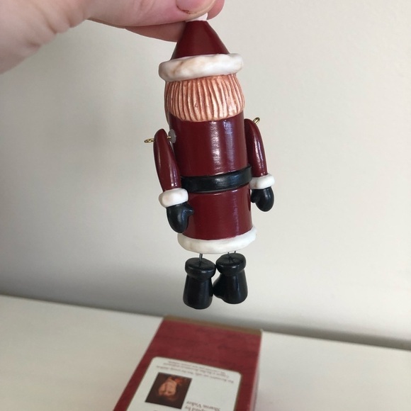 Hallmark 2001 Santa Time Capsule Keepsake Ornament - Picture 5 of 9